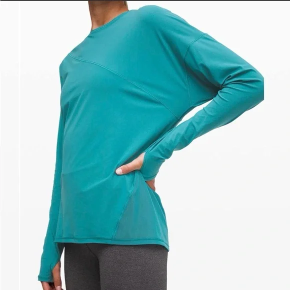 Lululemon women’s Ice cave Long Sleeve Casual Top - Picture 9 of 9